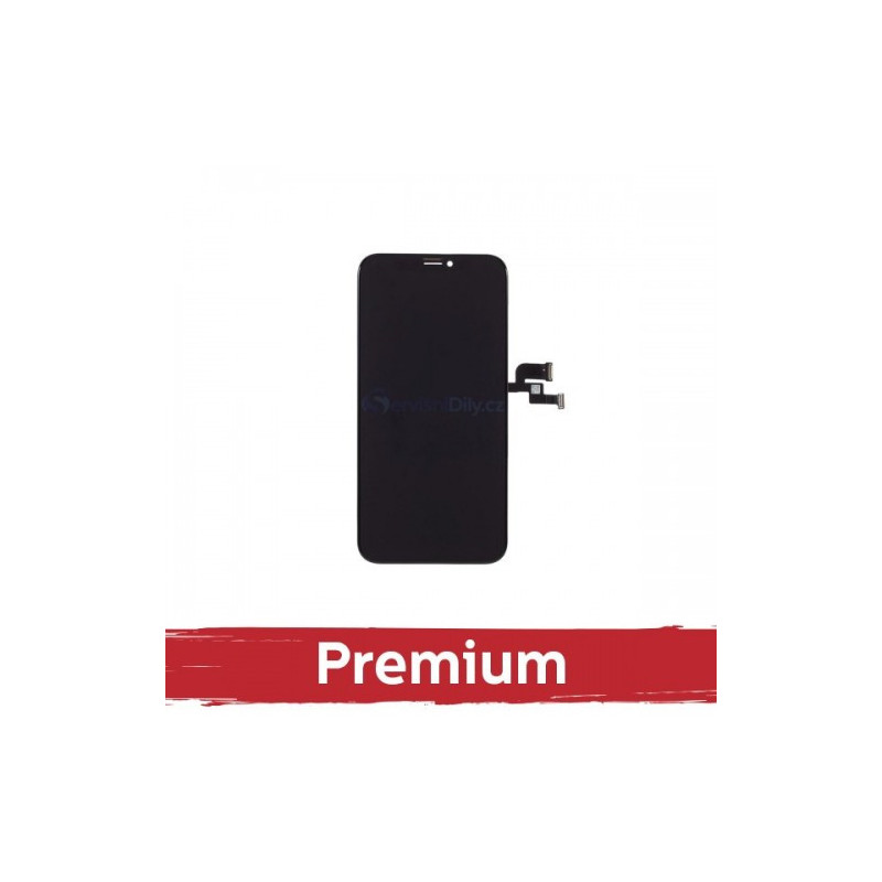 Ekranas skirtas iPhone X juodas (Hard OLED / Premium)