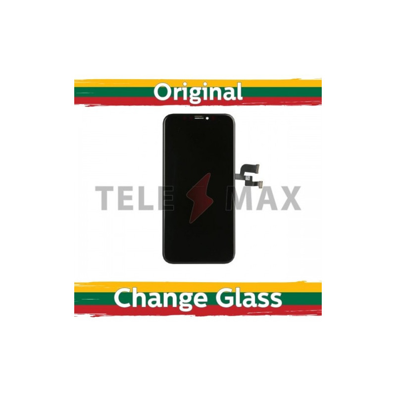 Screen for iPhone X black (Updated: Telemax)