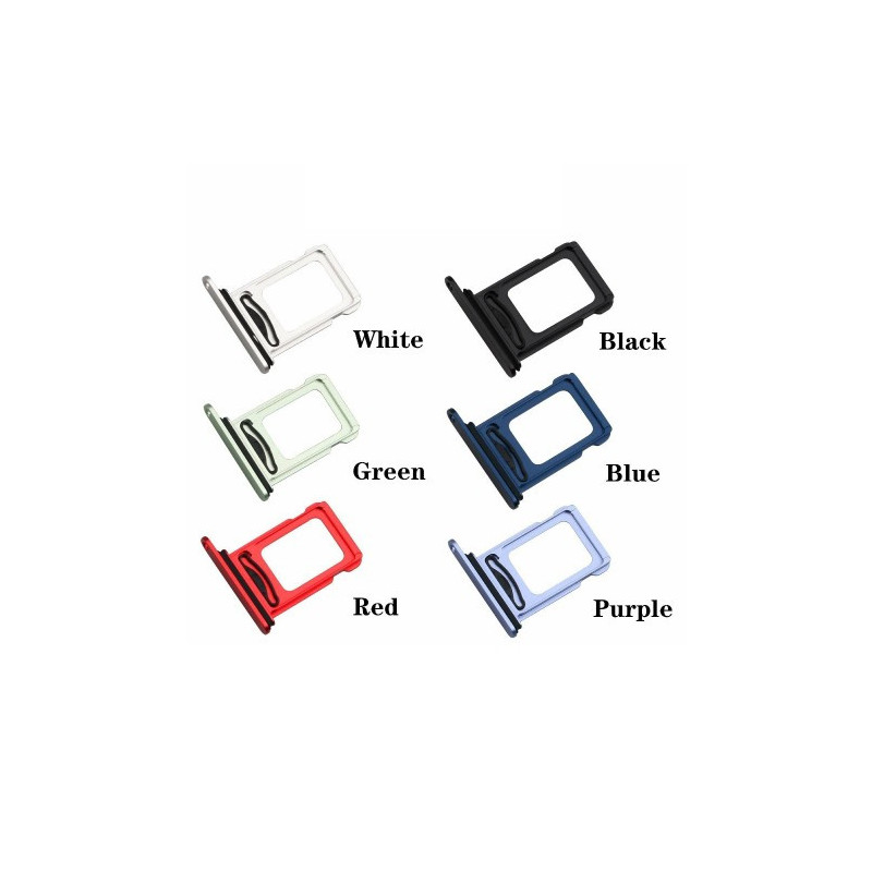 SIM tray for Apple iPhone 12 SIM card tray (DUAL SIM) / Green /