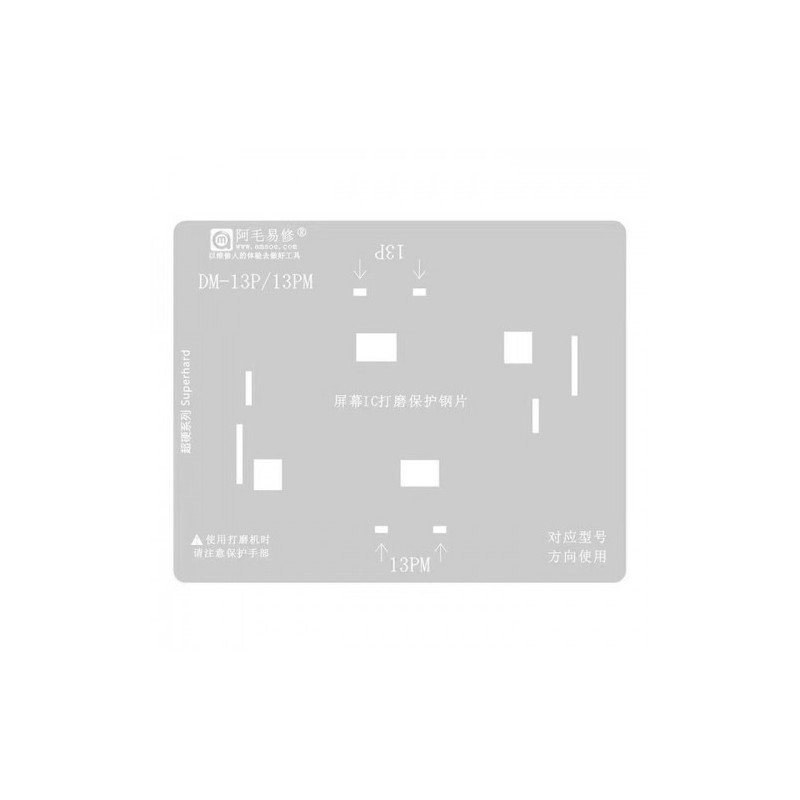 Screen IC grinding protection for iPhone 13 Pro / 13 Pro Max