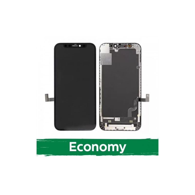 Ekranas skirtas iPhone 12 Mini juodas (INCELL / Economy) / *Removable IC* /