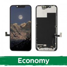 Ekranas skirtas iPhone 13 Mini juodas (INCELL / Economy) / *Removable IC* /