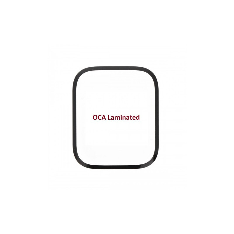 Screen glass for 'Pro+' Apple Watch Series 7 / 8 / 9 (41mm) / glass + XH OCA 150um