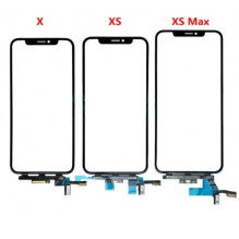 Touchscreen for 'Pro+' Apple iPhone XS / glass + OCA / set (LONG FLEX)