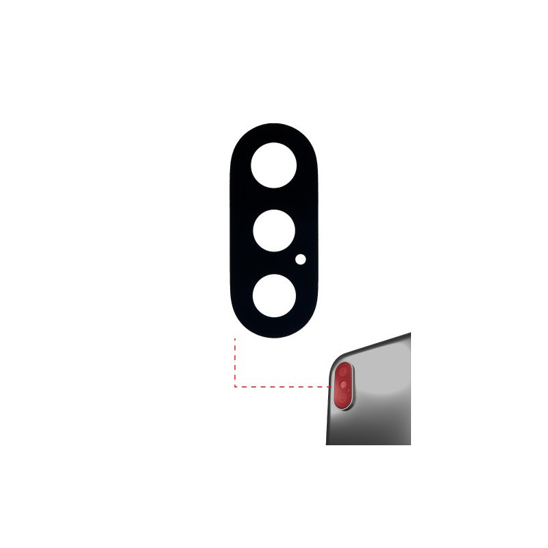 Rear camera glass for Apple iPhone Xs / Xs Max rear camera glass / PREMIUM /