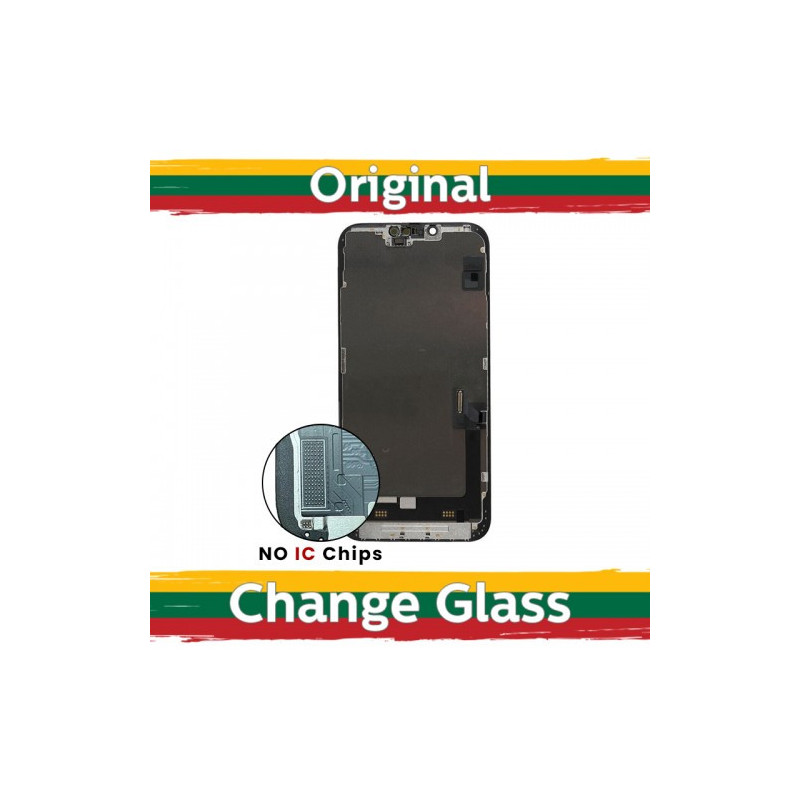 Screen for iPhone 14 Plus black (Updated: Telemax) / SPECIAL ITEM / no-IC