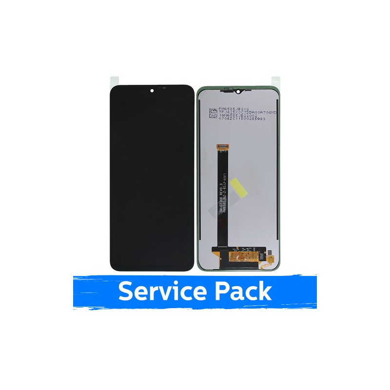 Ekranas skirtas Samsung G736 Xcover 6 Pro juodas (Service Pack)