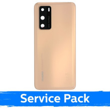 Galinis dangtelis skirtas Huawei P40 / Blush Gold / (Service Pack)