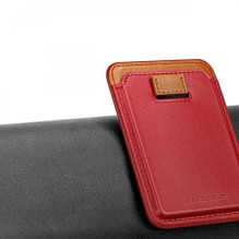 Dux Ducis 'Magnetic Wallet' for iPhone 12 (iPhone 13 / iPhone 14) red