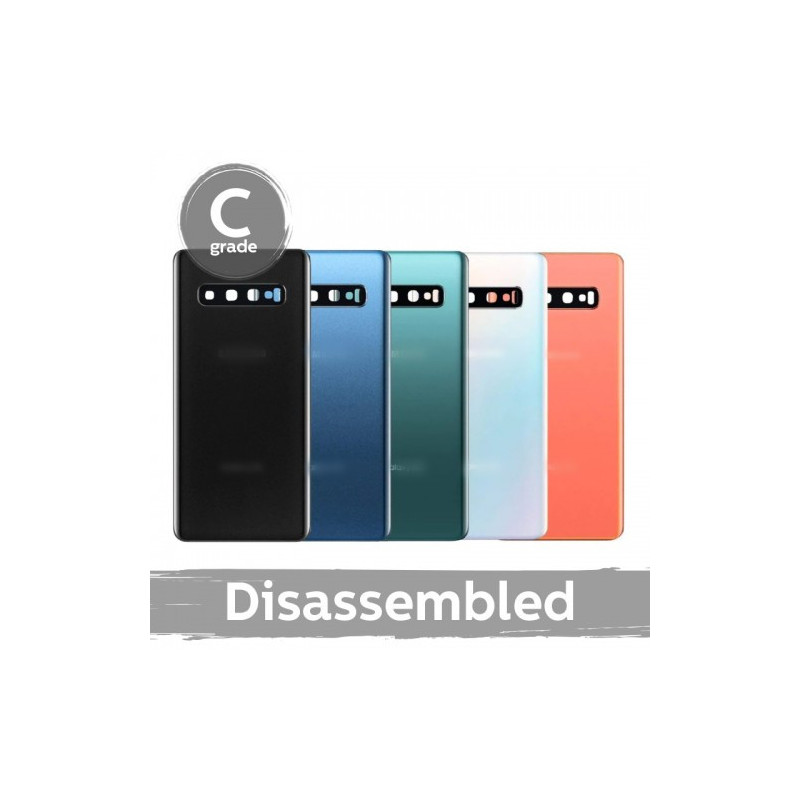 Back cover for Samsung G975 S10 Plus / Prism Blue / with glass 100% original (8 / 10 used)