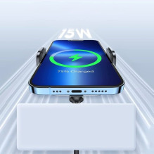 Automobilinis laikiklis Joyroom 'JR-ZS295' juodas (15W / Magsafe Compatible) (magnetinis / lipinamas) Automobilinis laikiklis Joyroom 'JR-ZS295' juodas (15W / Magsafe Compatible) (magnetinis / lipinamas)