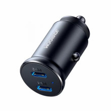 Car charger Joyroom 'JR-CCN06' black 30W (2xPD)