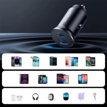 Car charger Joyroom 'JR-CCN06' black 30W (2xPD)