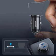 Car charger Joyroom 'JR-CCN06' black 30W (2xPD)