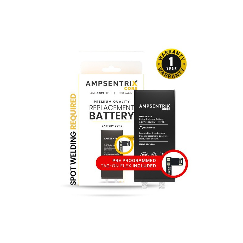 Battery for iPhone 11 (A2221) / High Capacity Cell / Without BMS
