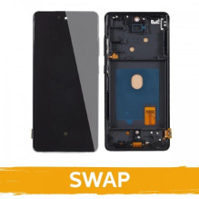 Ekranas skirtas (S) Samsung G780 S20 FE (G781 S20 FE 5G) su rėmeliu / Cloud Lavender / (Atnaujintas: Telemax)