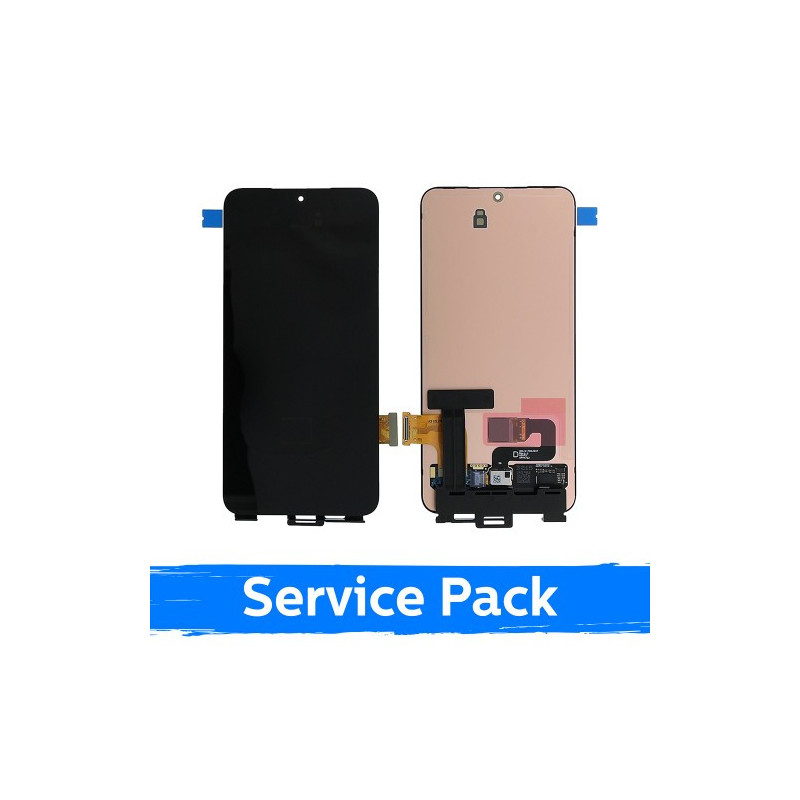 Ekranas skirtas Samsung S911 S23 juodas (Service Pack) (NF version)