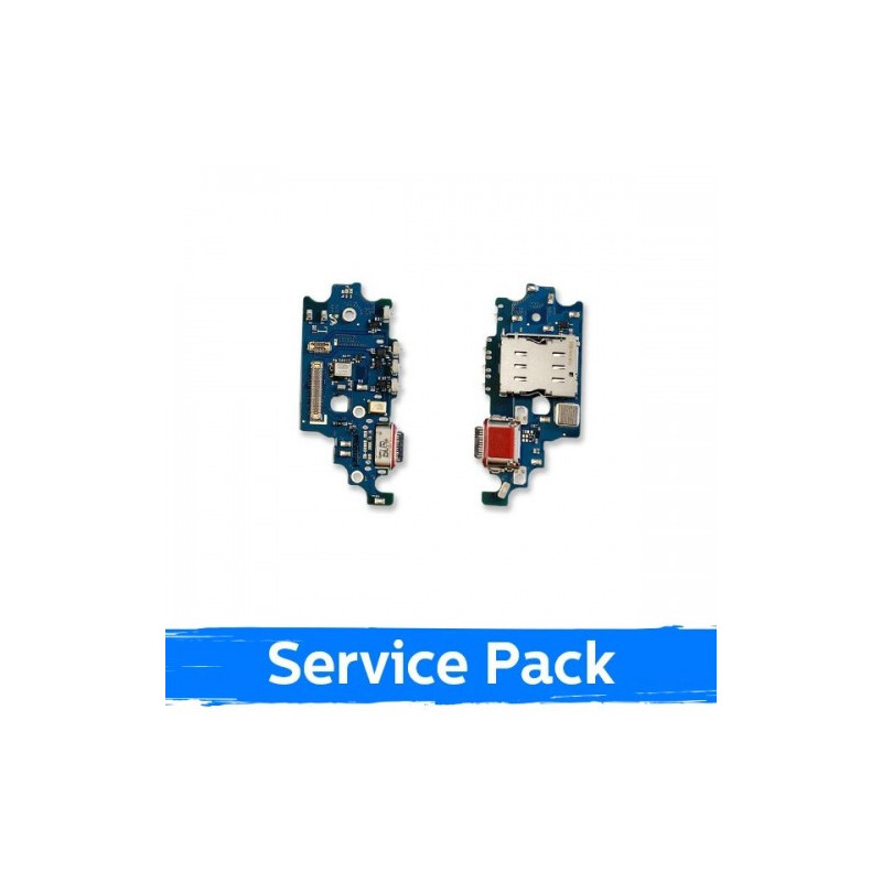 Krovimo lizdas skirtas Samsung G996 S21 Plus su lanksčiąją jungtimi / plata (Service Pack)