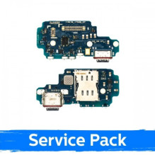 Krovimo lizdas skirtas Samsung S918 S23 Ultra su lanksčiąją jungtimi / plata (Service Pack)