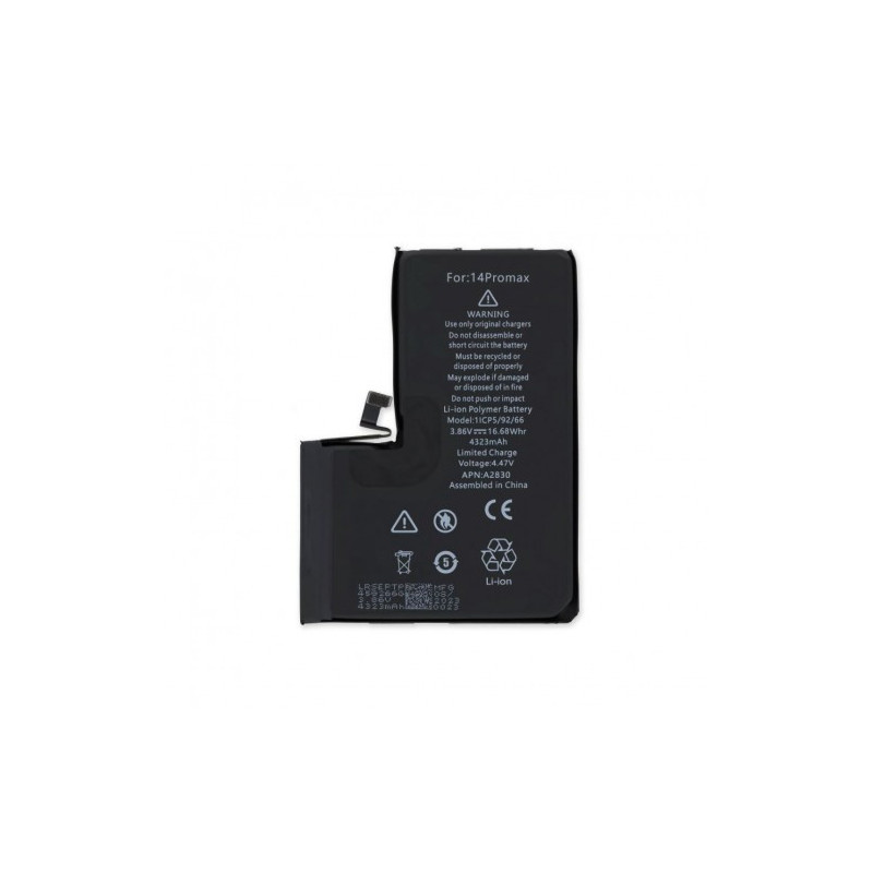 Battery for iPhone 14 Pro Max / 4323mAh / (high quality analog)