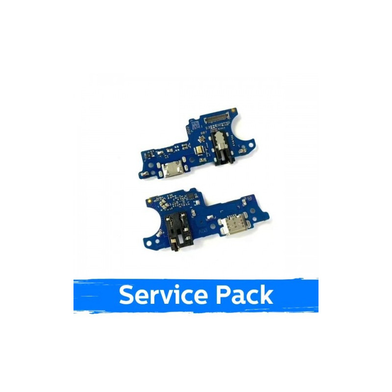 Krovimo lizdas skirtas Samsung A035 A03 su lanksčiąja jungtimi / plata (Service Pack)