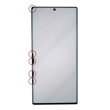 Ekranas skirtas Samsung S908 S22 Ultra juodas (Atnaujintas: Telemax) (defektuotas 230)