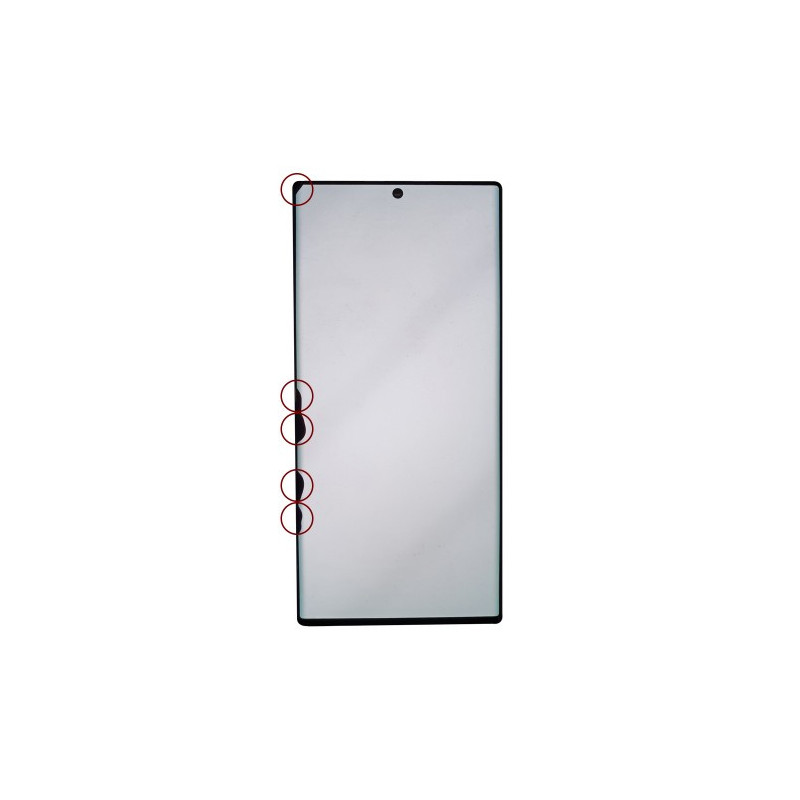 Ekranas skirtas Samsung S908 S22 Ultra juodas (Atnaujintas: Telemax) (defektuotas 230)