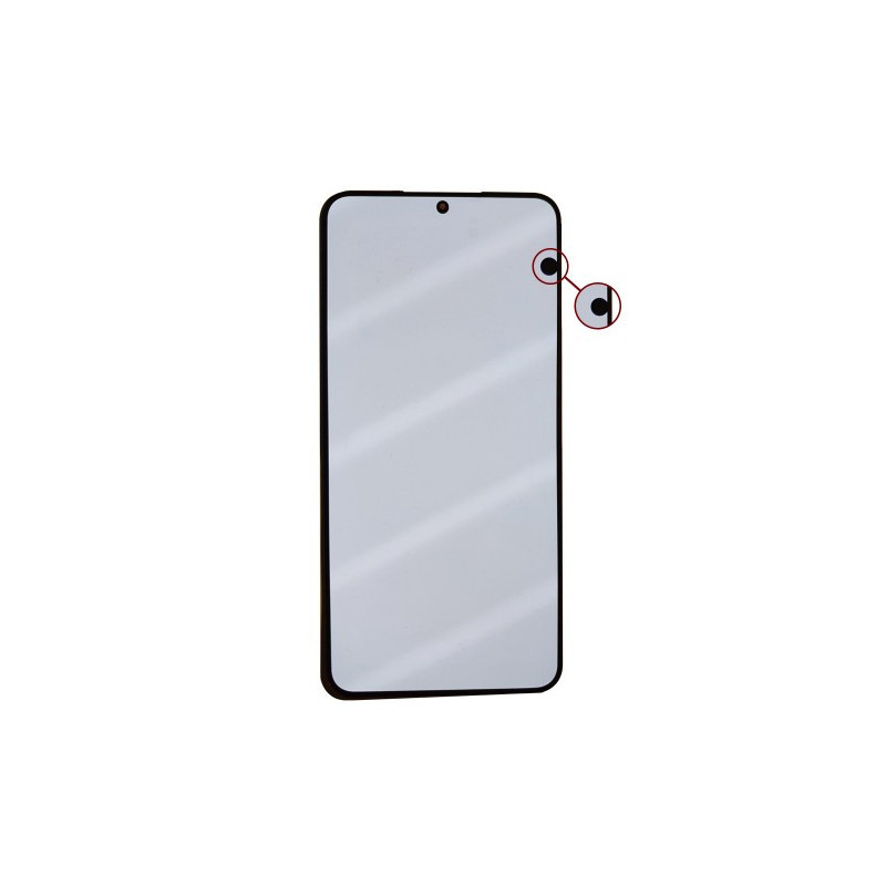 Ekranas skirtas Samsung S906 S22 Plus juodas (Atnaujintas: Telemax) (defektuotas 4)