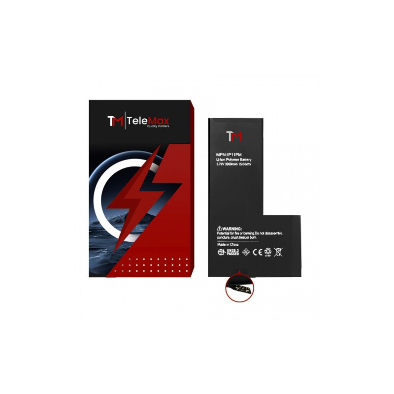 Akumuliatorius skirtas TMX skirta iPhone 11 Pro Max (A2218) / 100% Original Cell / Newest Technology /