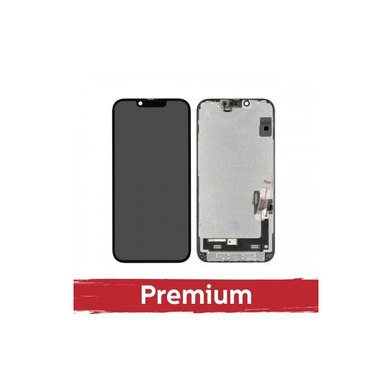 Ekranas skirtas iPhone 15 juodas (INCELL / Premium) / *Removable IC* /