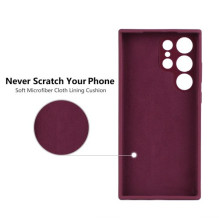 Dėklas 'TM Pure Silicone' skirtas Apple iPhone 13 Pro / Elegant Purple / (Blister)