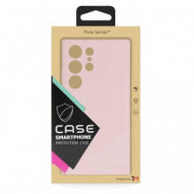 Dėklas 'TM Pure Silicone' skirtas Apple iPhone 13 Pro / Pink Sand / (Blister)