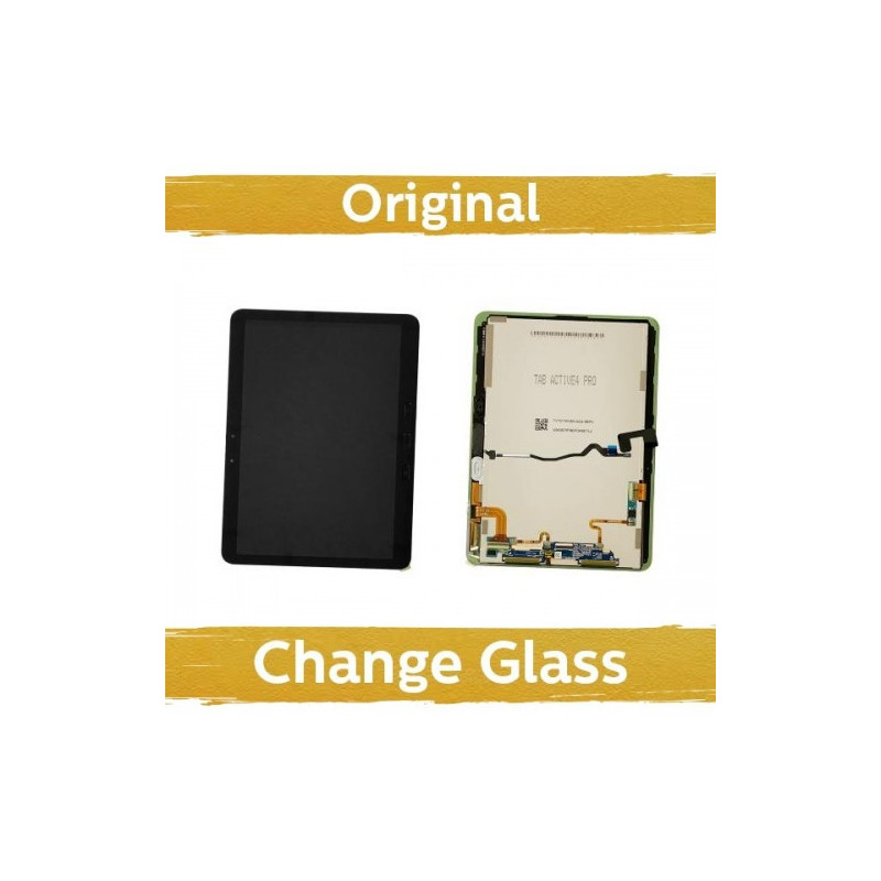 Ekranas skirtas Samsung T630 Tab Active4 Pro juodas (Atnaujintas: China)