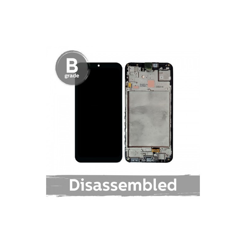 Screen for Samsung A155 A15 4G / A156 A15 5G black with frame (9 / 10 used)