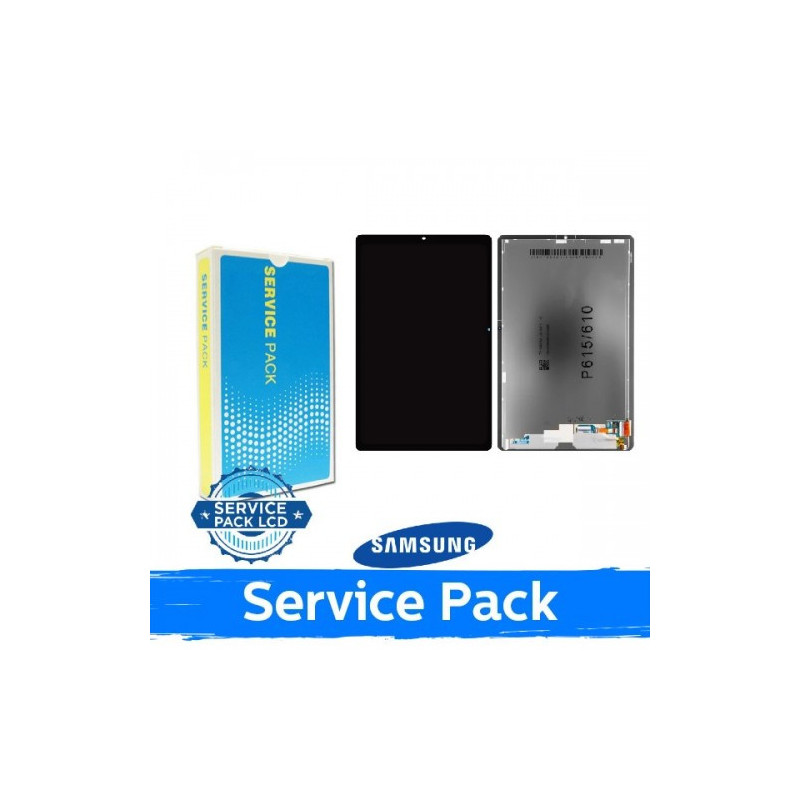 Screen for Samsung P613 / P619 Tab S6 Lite 2020 (S6 Lite 2022) black (Service Pack)