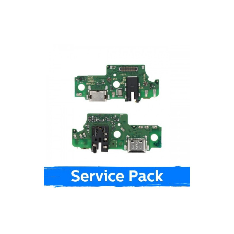 Krovimo lizdas skirtas Samsung A146P A14 5G su lanksčiąją jungtimi / plata (Service Pack)