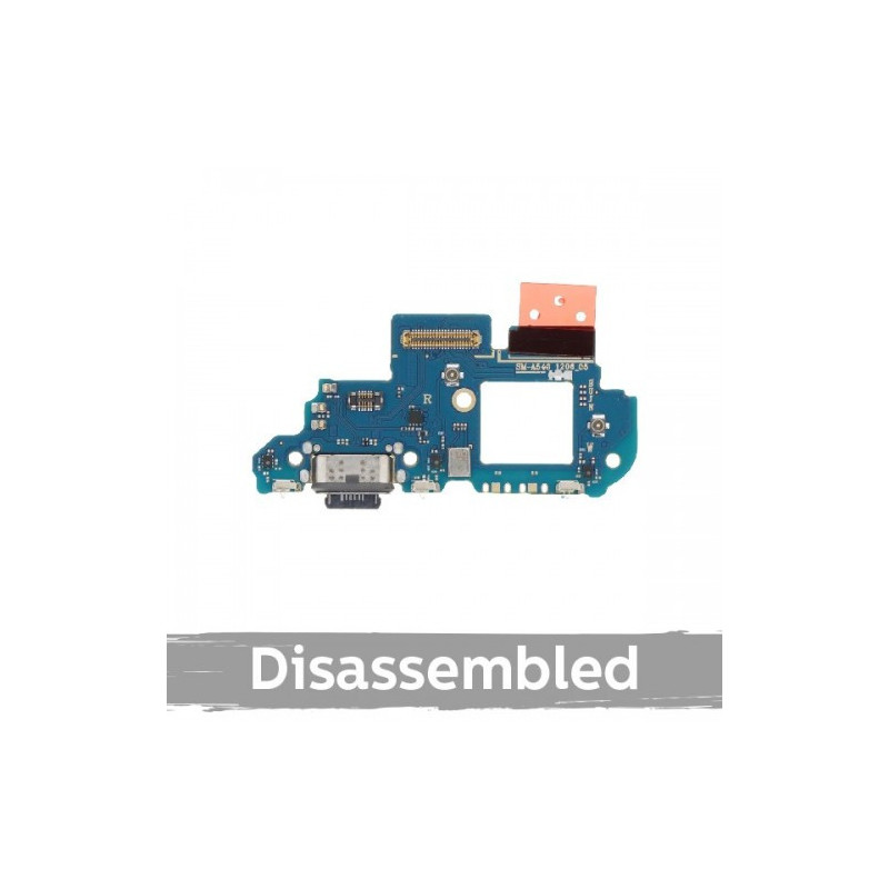 Krovimo lizdas skirtas Samsung A546 A54 5G su lanksčiąją jungtimi / plata (išimtas iš įrenginio)