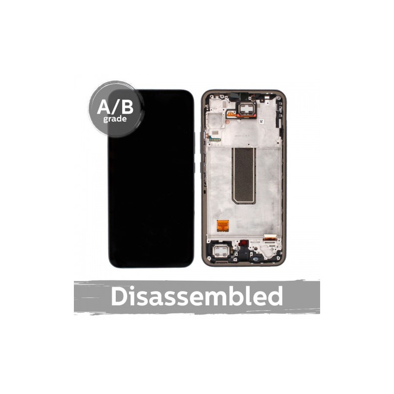 Screen for Samsung A346 A34 5G with frame / Violet / (9.5 / 10 used)