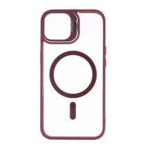 Dėklas 'MagCase Extra Lens' skirtas Apple iPhone 16 Pro Max bordo