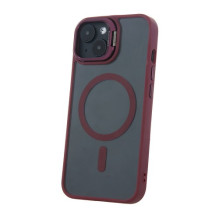 Dėklas 'MagCase Extra Lens' skirtas Apple iPhone 16 Pro Max bordo