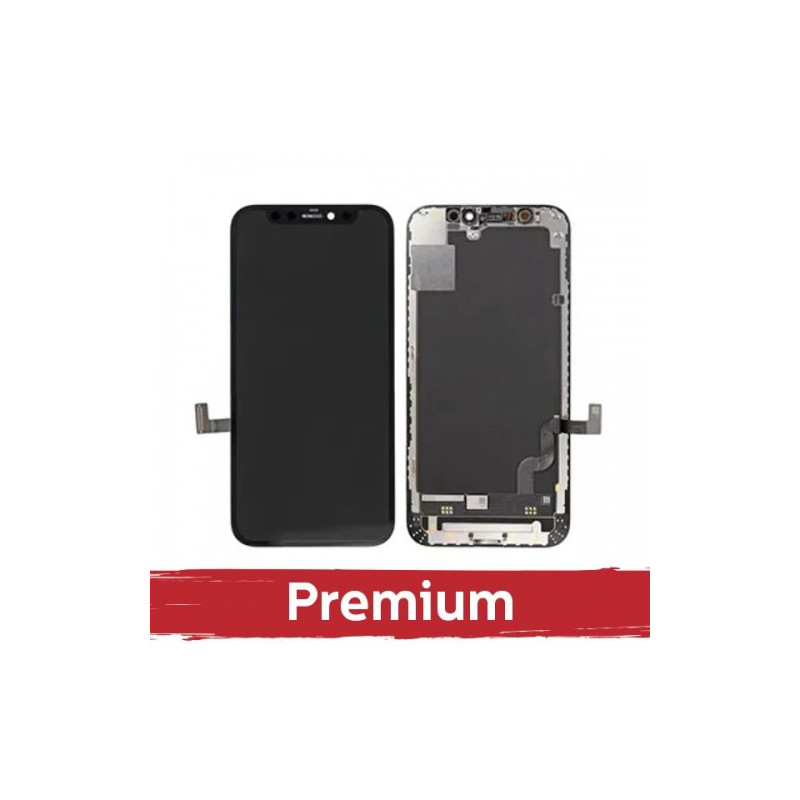 Ekranas skirtas iPhone 12 Mini juodas (INCELL / Premium) / *Removable IC* /