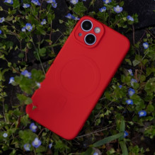 Case 'MagCase Silicone' for Apple iPhone 16 Pro Max red