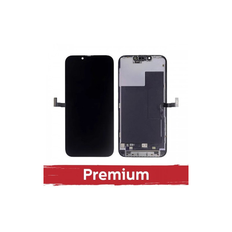 Ekranas skirtas iPhone 13 Pro juodas (Hard OLED / Premium) / *Removable IC* /