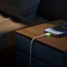 USB Kabelis Joyroom 'S-A53' smėlio spalvos 'Lightning' 120cm