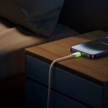 USB Cable Joyroom 'S-A53' beige 'Type-C / Lightning' 120cm