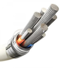 USB Kabelis Joyroom 'S-A53' smėlio spalvos 'Type-C / Lightning' 200cm