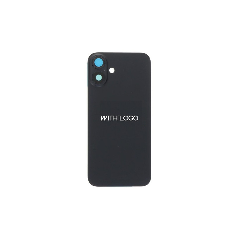 Back cover for iPhone 16 / Black / (without NFC flex) / OEM