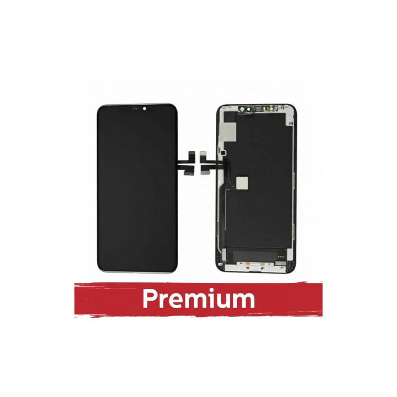 Screen for iPhone 11 Pro Max black (Hard OLED / Premium) / *Removable IC* /