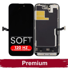 Screen for iPhone 14 Pro Max black (SOFT OLED / Stable 120Hz / Premium) *Removable IC*