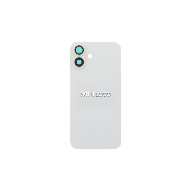 Back cover for iPhone 16 Plus / White / (without NFC flex) / OEM